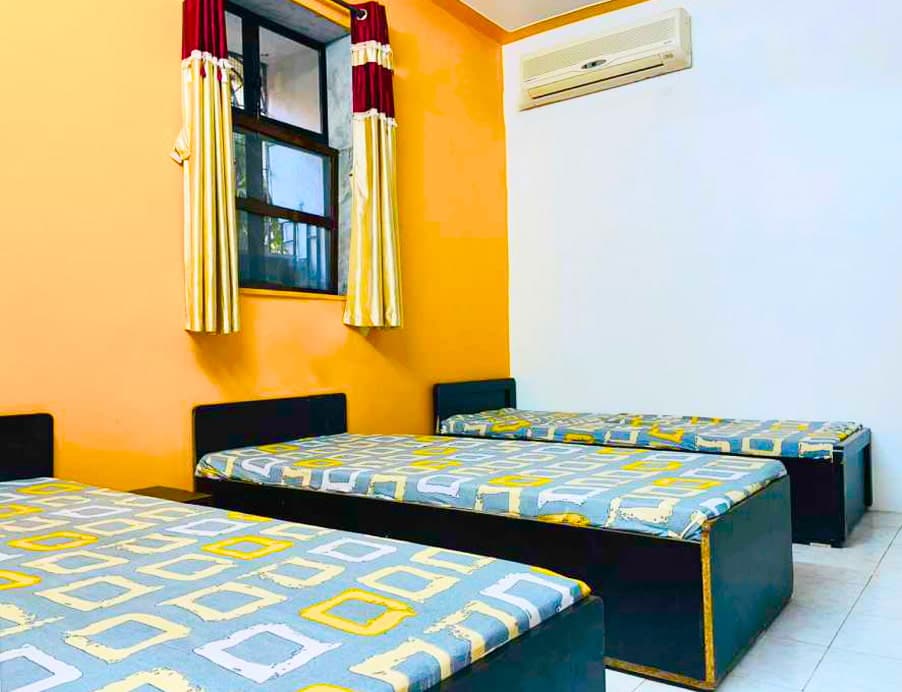 Comfortable PG rooms